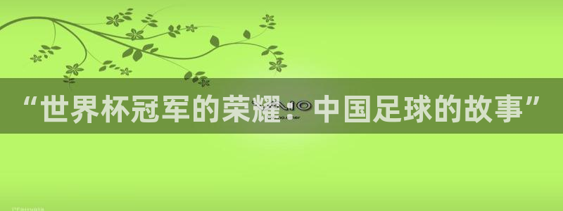 世界杯在线直播入口:“世界杯冠军的荣耀:中国足球的故事”