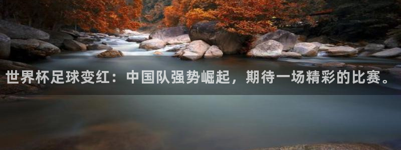 世界杯亚洲区预选赛:世界杯足球变红:中国队强势崛起,期待一场精彩的比赛。