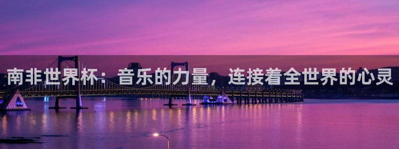 世界杯直播免费观看：南非世界杯：音乐的力量，连接着全世界的心灵